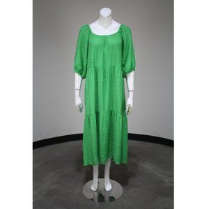 Sunday In Brooklyn green scoop neck dress